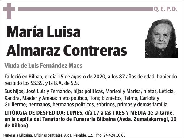 María Luisa Almaraz Contreras