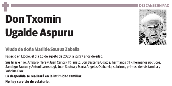 Txomin Ugalde Aspuru