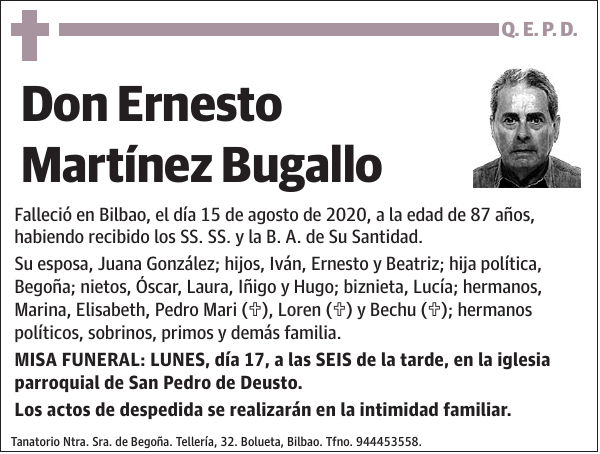 Ernesto Martínez Bugallo