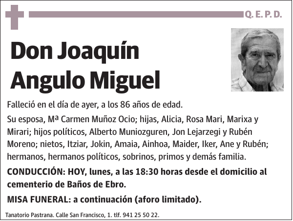 Joaquín Angulo Miguel