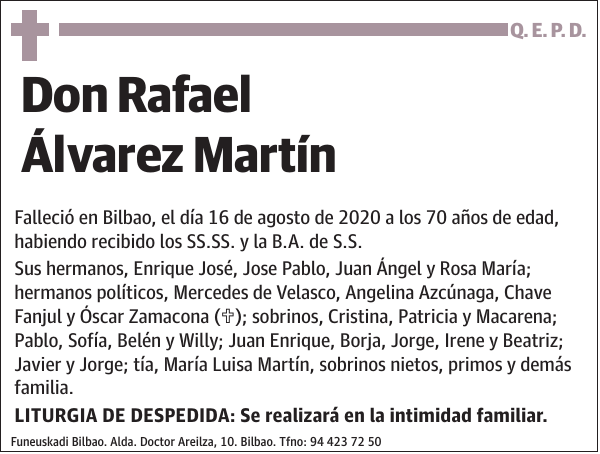 Rafael Álvarez Martín