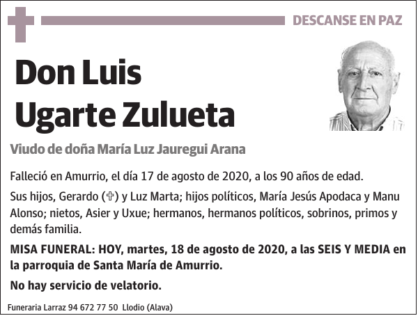 Luis Ugarte Zulueta