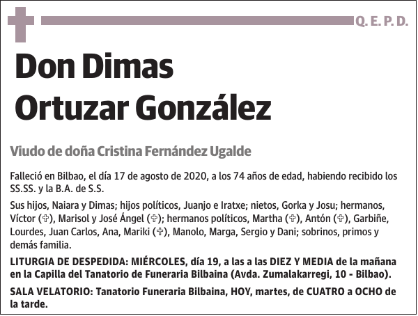 Dimas Ortuzar González