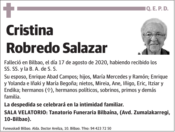 Cristina Robredo Salazar