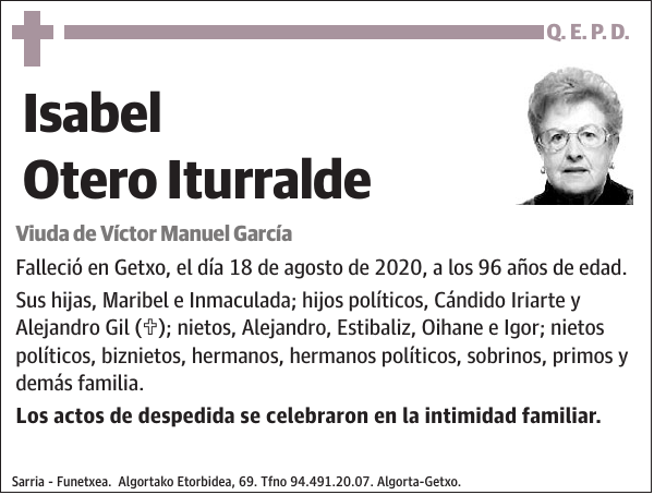 Isabel Otero Iturralde