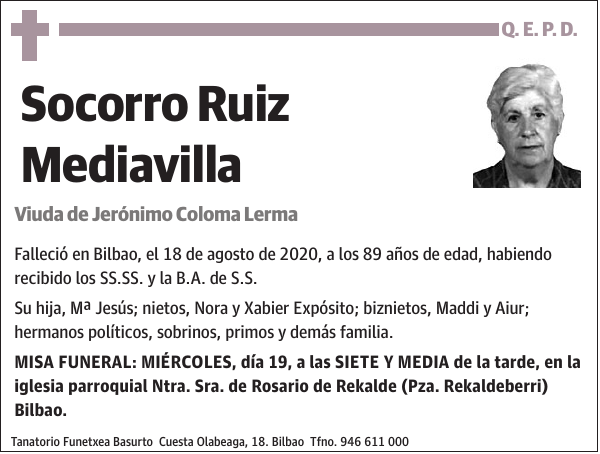 Socorro Ruiz Mediavilla