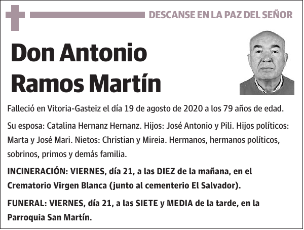 Antonio Ramos Martín