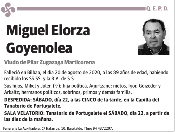 Miguel Elorza Goyenolea