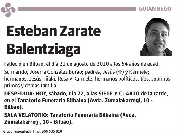 Esteban Zarate Balentziaga