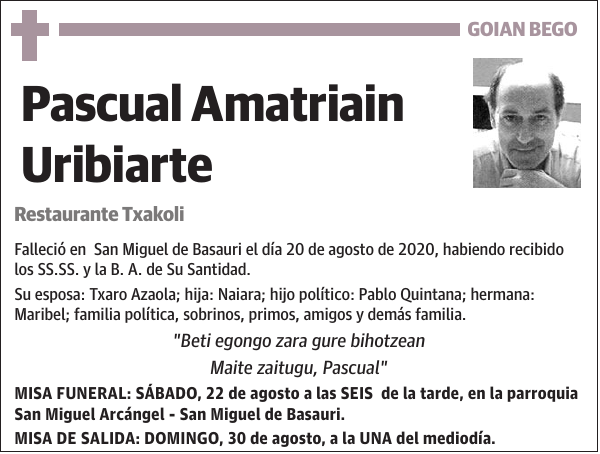 Pascual Amatriain Uribiarte