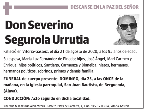 Severino Segurola Urrutia