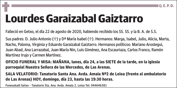 Lourdes Garaizabal Gaiztarro