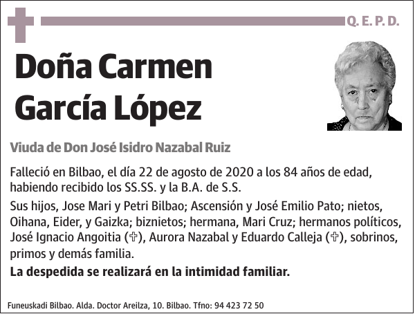 Carmen García López