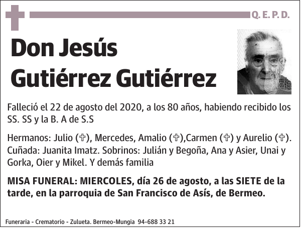 Jesús Gutiérrez Gutiérrez