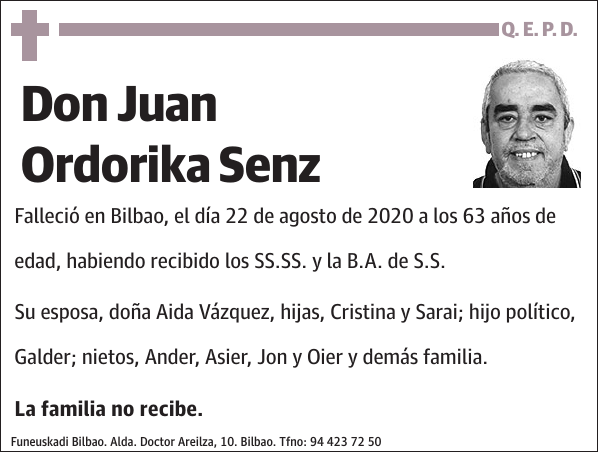 Juan Ordorika Senz