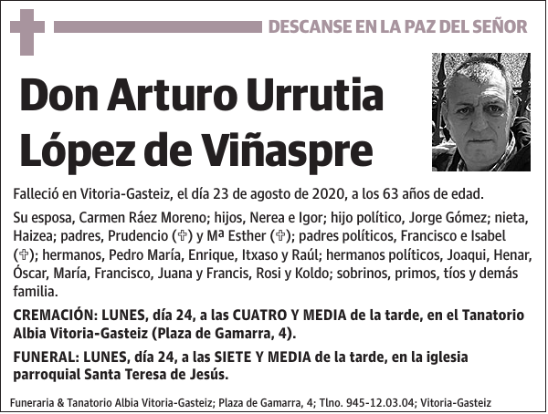 Arturo Urrutia López de Viñaspre