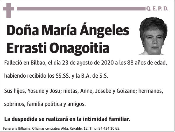 María Ángeles Errasti Onagoitia