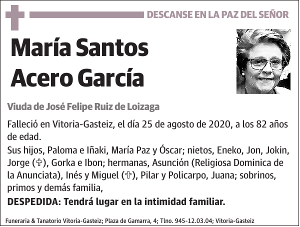 María Santos Acero García