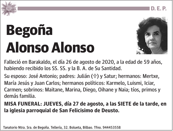 Begoña Alonso Alonso