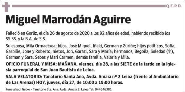 Miguel Marrodán Aguirre