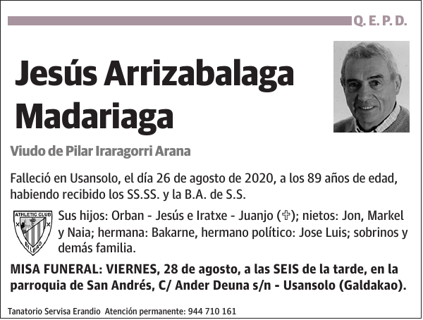 Jesús Arrizabalaga Madariaga