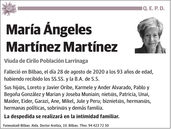 María Ángeles Martínez Martínez