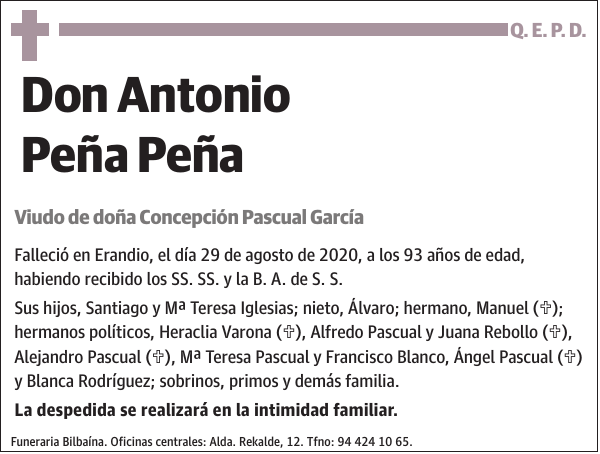 Antonio Peña Peña