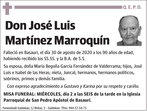 José Luis Martínez Marroquín