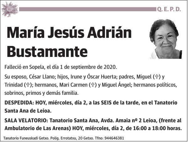 María Jesús Adrián Bustamante