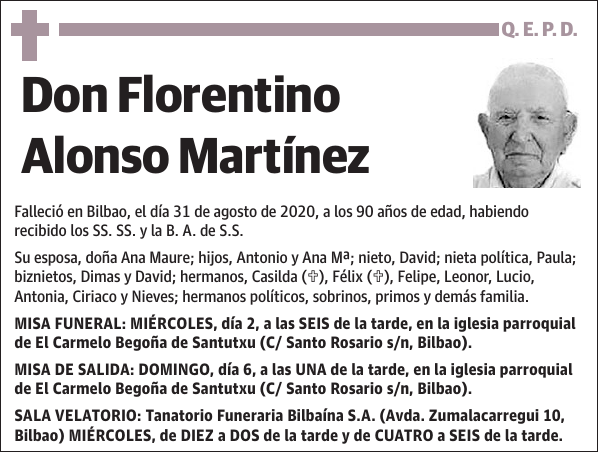 Florentino Alonso Martínez