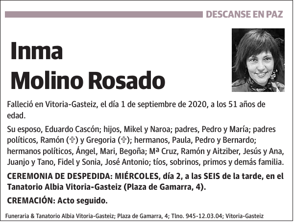 Inma Molino Rosado