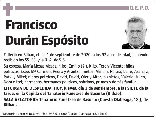 Francisco Durán Espósito