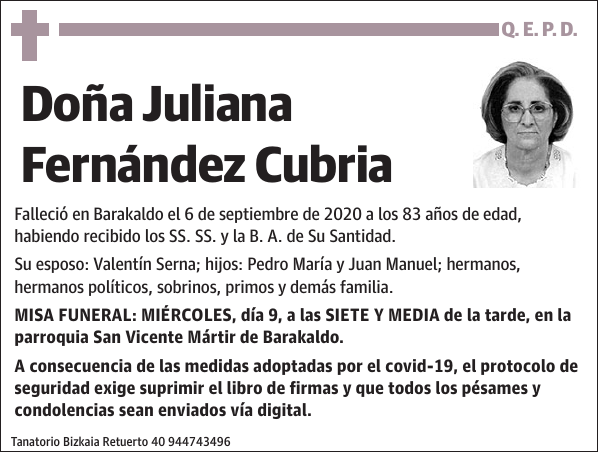 Juliana Fernández Cubria