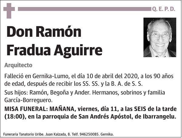 Ramón Fradua Aguirre Arquitecto