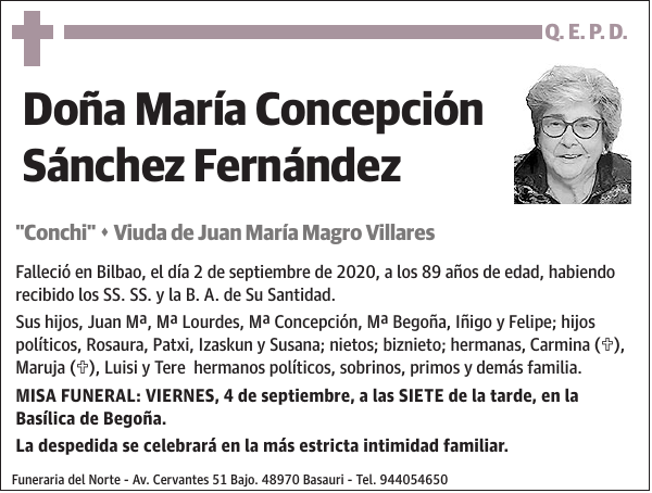 María Concepción Sánchez Fernández