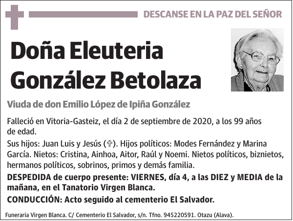 Eleuteria González Betolaza