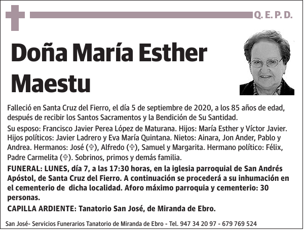 María Esther Maestu