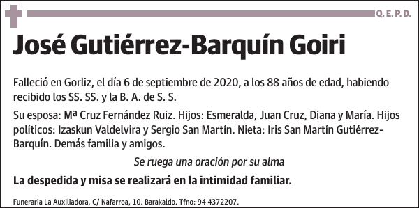 José Gutiérrez-Barquín Goiri