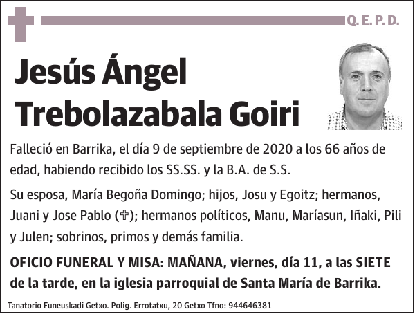 Jesús Ángel Trebolazabala Goiri