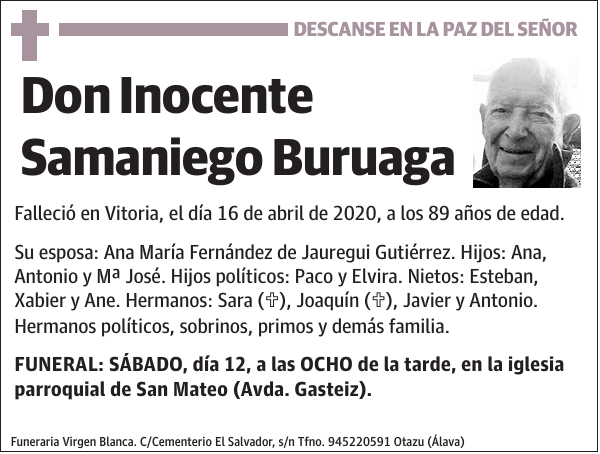 Inocente Samaniego Buruaga