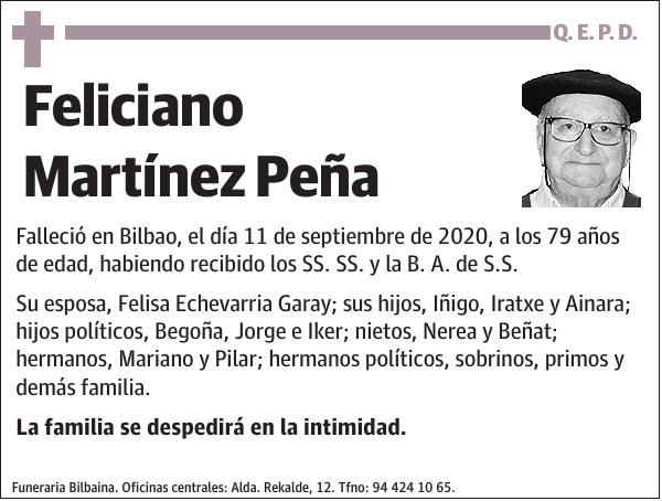 Feliciano Martínez Peña