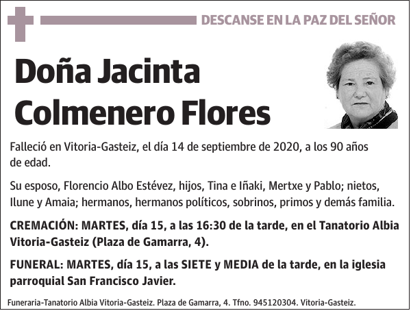 Jacinta Colmenero Flores