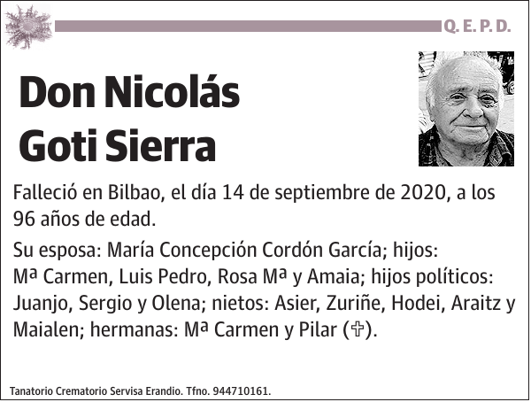 Nicolás Goti Sierra