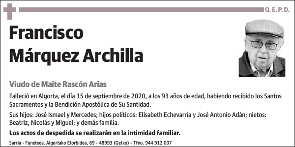 Francisco Márquez Archilla