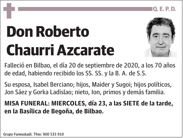 Roberto Chaurri Azcarate