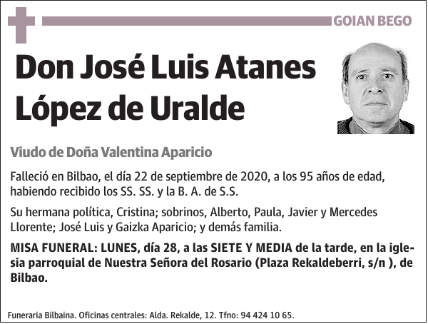 José Luis Atanes López de Uralde