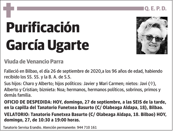 Purificación García Ugarte