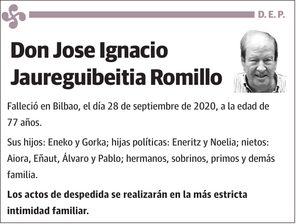 Jose Ignacio Jaureguibeitia Romillo