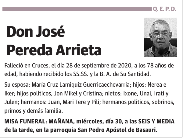 José Pereda Arrieta