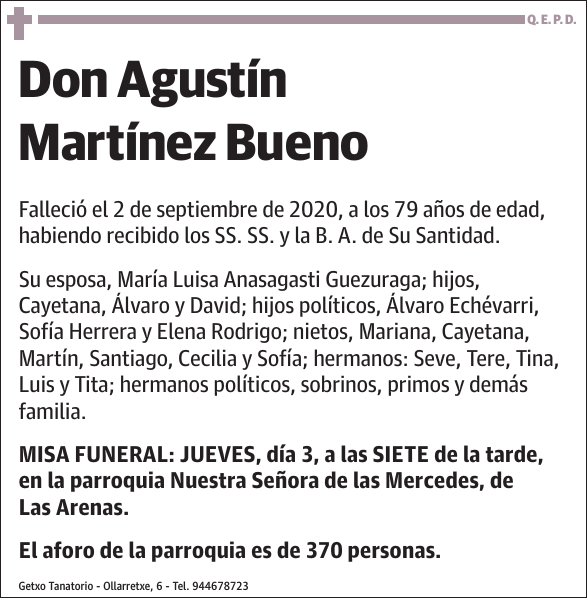 Agustín Martínez Bueno